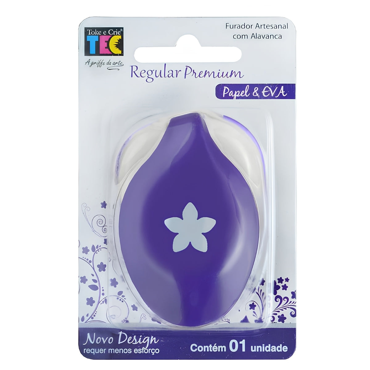 Furador Alavanca Regular Premium - Flor 5 Petalas