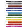 Estojo Canetinha Hidro Jumbo Triangular 12 Cores - Faber-castell 15.0212J