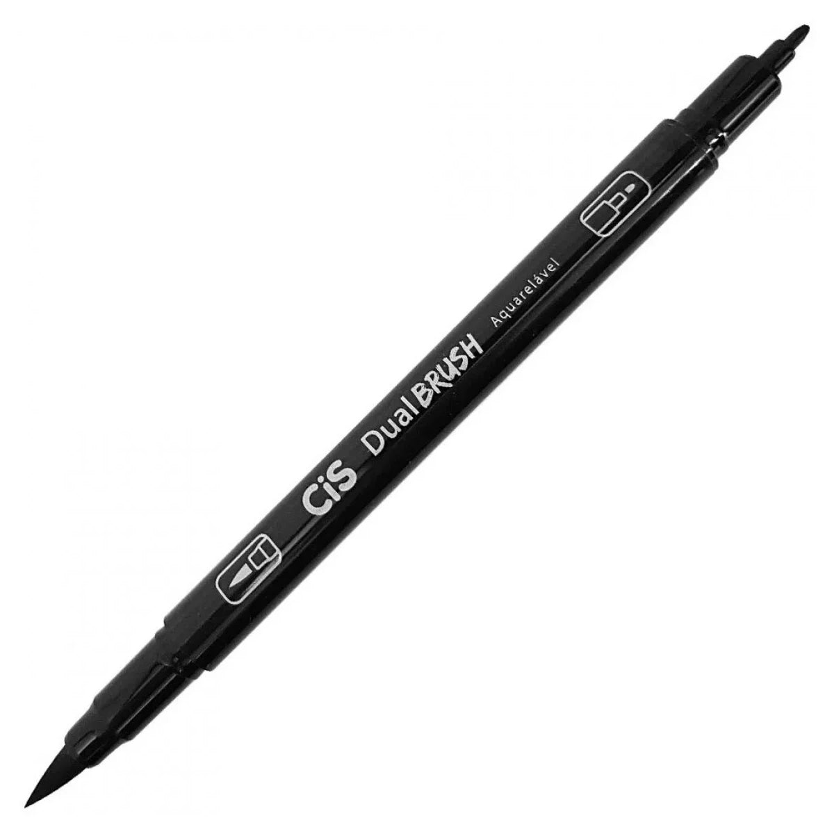 32030-marcador-artistico-cis-dual-brush-aquarelavel-001---preto-460015