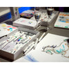 Pigment Marker Winsor & Newton com 6 Tons de Azul