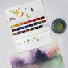 Estojo Tinta Aquarela Pastilha Cotman Winsor & Newton Studio Set com 25 Peças