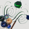 Estojo de Tinta para Caligrafia Winsor & Newton 30ml  com 6 Cores