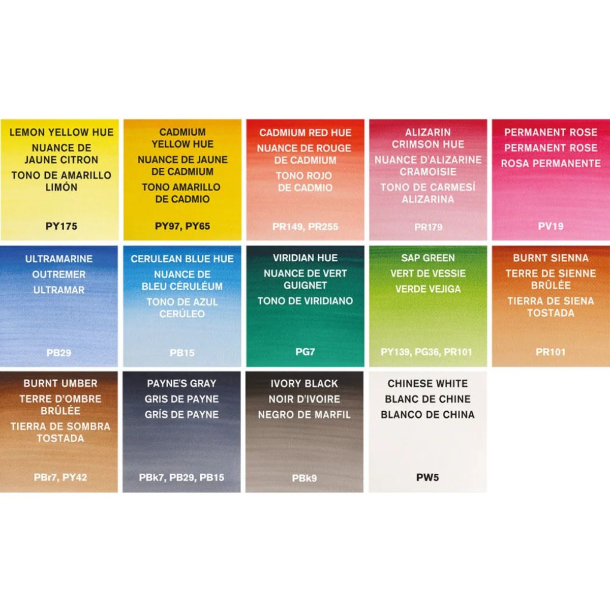 Estojo Tinta Aquarela Pastilha Cotman Winsor & Newton Compact Set com 15 Peças