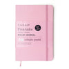 Caderneta Clássica Cicero Rosa Pastel 14x21cm 160 Páginas Pontada