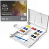Estojo Tinta Aquarela Pastilha Profissional Winsor & Newton Compact com 16 Peças