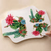Papel de Seda Opapel Plantas Cactos 30x45cm para Decoupage e Artesanato 2567 - Opa