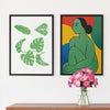 Stencil Opa 20x25cm - Plantas Tropicais - 2589