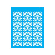 Stencil Opa 20x25cm - Estamparia Ladrilho I  - 2583