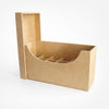 Porta Batom com 13 Cavidades e Tampa Mdf Cru 19x10x9,5cm