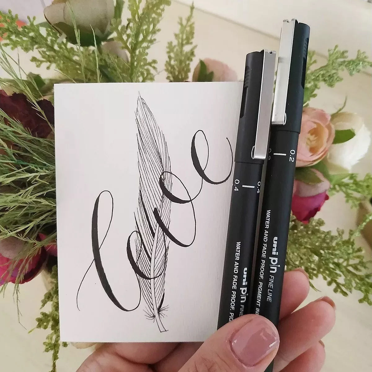 Estojo Caneta Tecnica Pin Fine Line Preto com 12 Unidades
