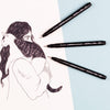 Kit Caneta Desenho Mono 3 Unidades 0.1Mm 0.3Mm 0.5Mm - Tombow - 66403