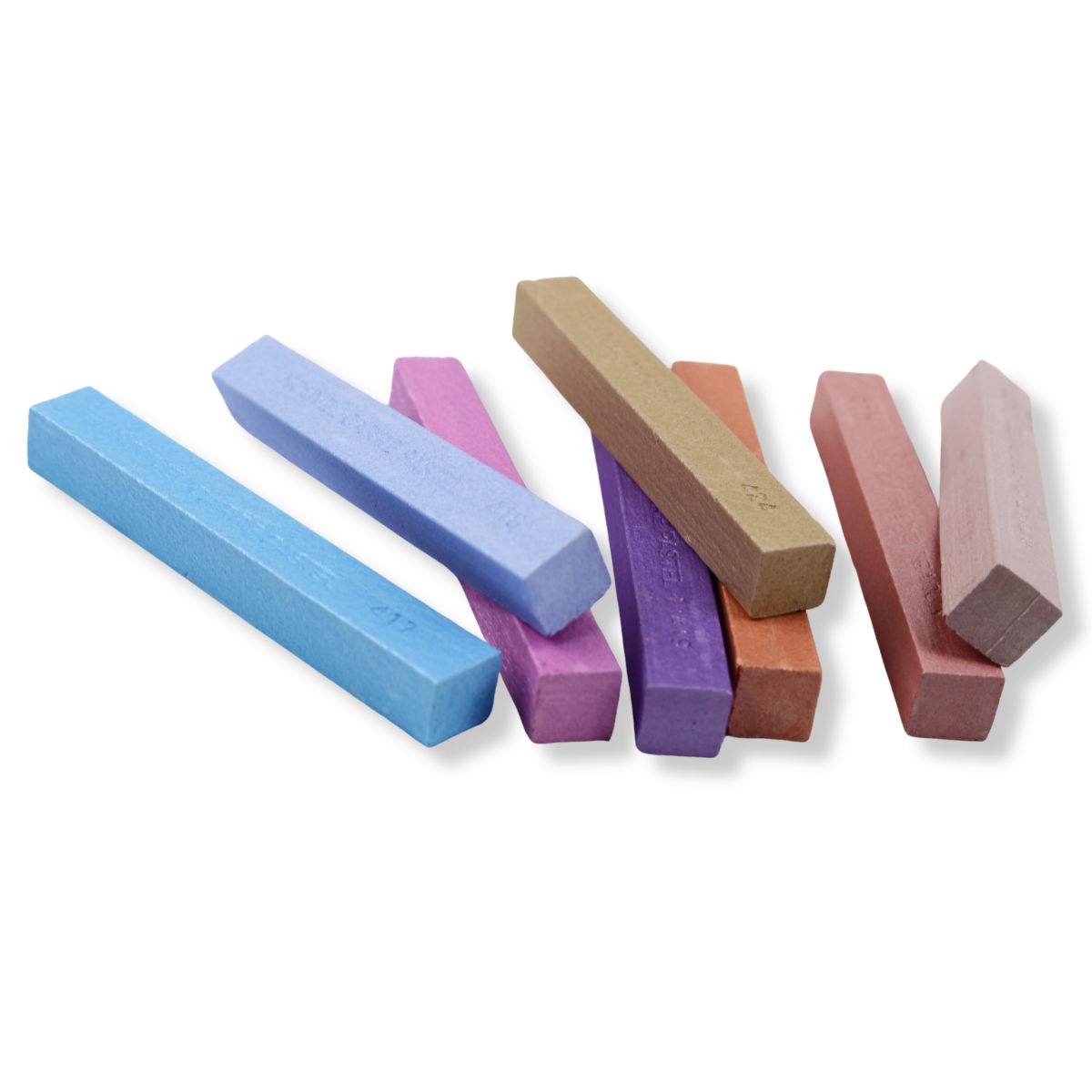 Estojo Giz Pastel Seco Artístico 24 Cores Peroladas Nct-24p - Sakura