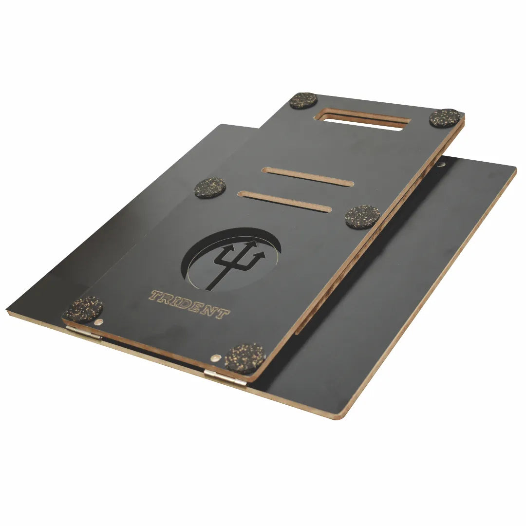 Prancheta Portátil Articulada Trident A3 Luxo Mdf Lacca Preto 6 Mm 45x34 Cm - Modelo 4819-a3pl