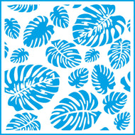 Stencil - Estampa de Costela de Adao 20x20cm para Pintura Decorativa e Artesanato Stxx-064 - Litoarte