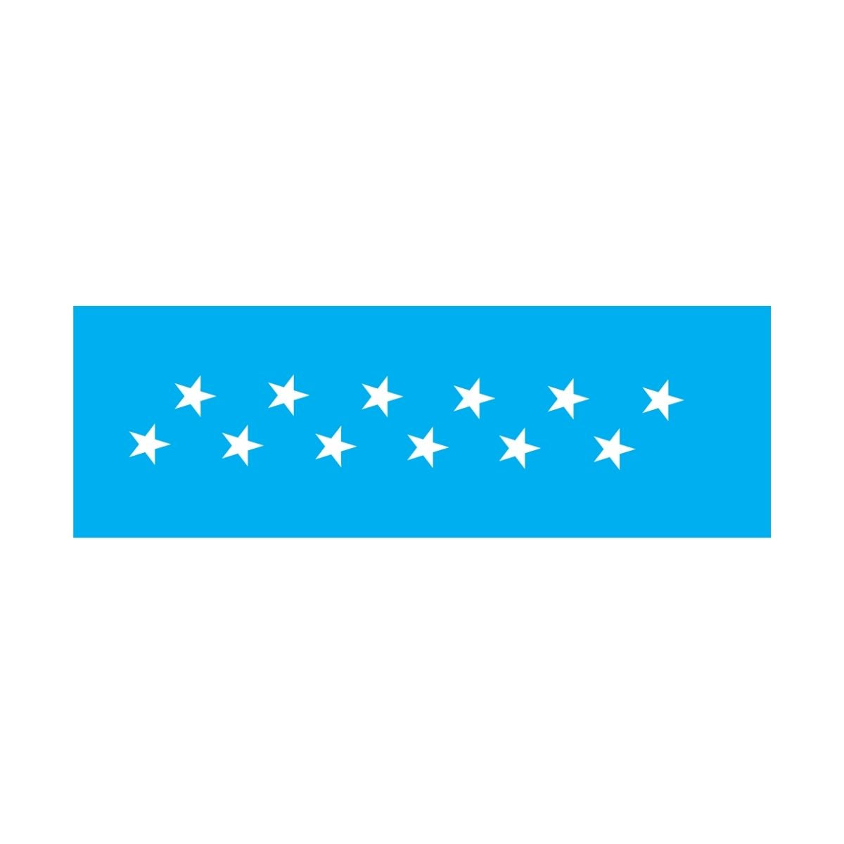 Stencil Opa 10x30cm - Estrelas Grandes - 0020
