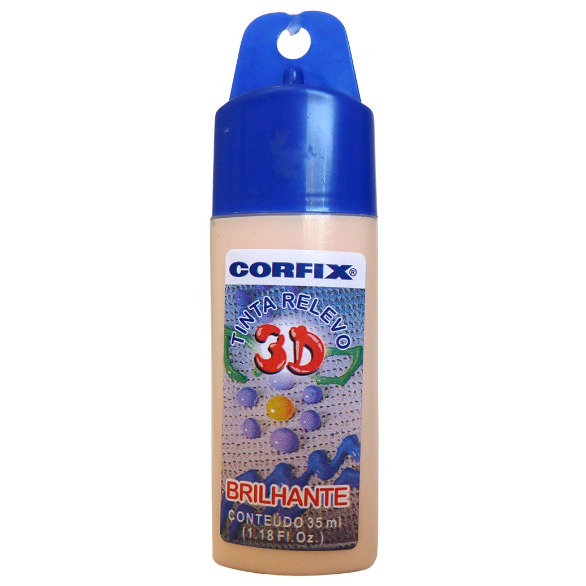Tinta Relevo 3D Corfix Brilhante 35ml - 14400