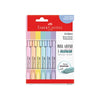Estojo Marca Texto Grifpen Ponta Chanfrada 6 Cores - Faber-castell Mt/tp6zf