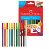 Estojo Canetinhas Magic 10 Cores + 2 Canetas Mágicas - Faber-castell 15.0112Mzf