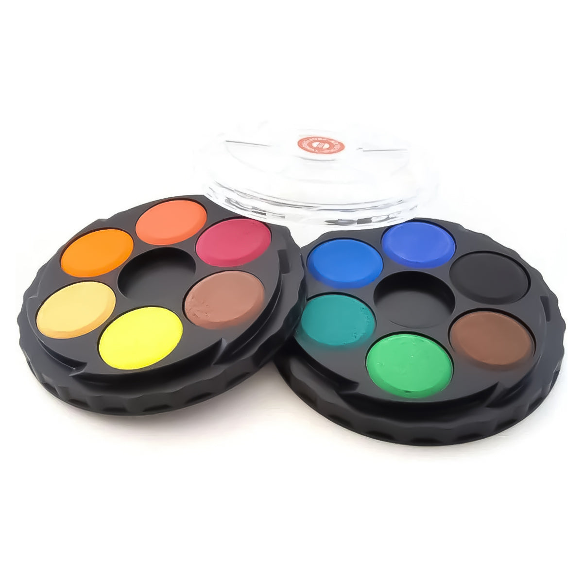 Estojo Tinta Aquarela Pastilha Disco Empilhável 18 Cores - Koh-i-noor