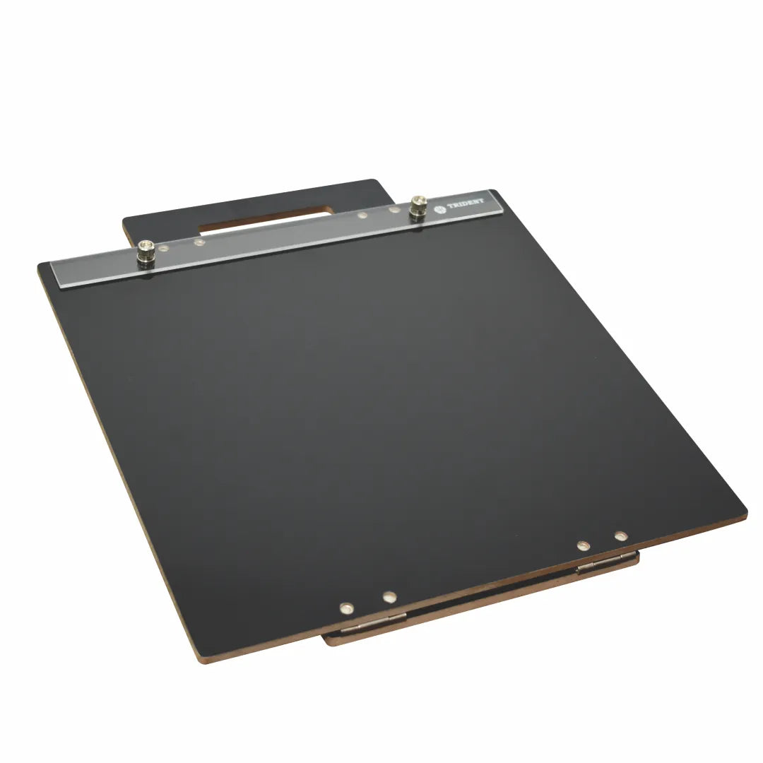 Prancheta Portátil Mdf Laca Preto 6 Mm A4 34x26 Cm - Modelo 4820-a4pl