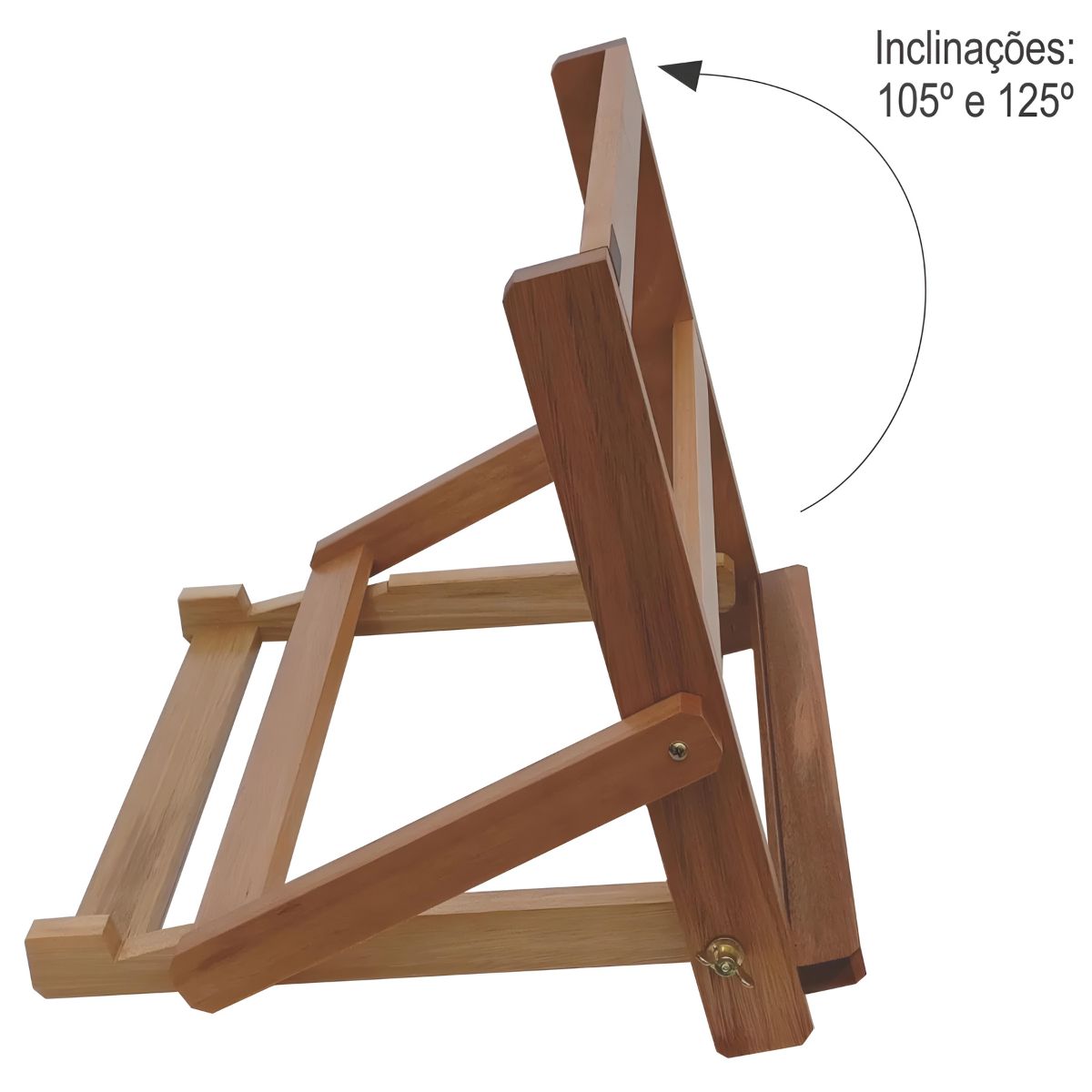 Cavalete de Mesa para Pintura e Exposição Trident - Modelo 12018