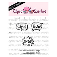 Mini Carimbo Professor 1 para Artesanato e Scrapbook - Lilipop