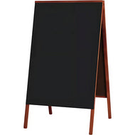 Cavalete Negro Stardard 70x50cm 02 Faces Mogno Souza