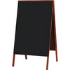 Cavalete Negro Stardard 70x50cm 02 Faces Mogno Souza