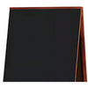 Cavalete Negro Stardard 70x50cm 02 Faces Mogno Souza
