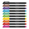 Caneta Brush Pen Supersoft com 10 Cores - Faber-castell 15.0710Soft