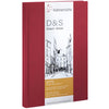 Bloco de Desenho Hahnemühle Sketch Book D&s 140g/m² Retrato Vermelho Com 80 Folhas