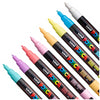 Estojo Caneta Posca Pc-3m Ponta Fina 1.3Mm com 8 Cores Soft