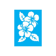 Stencil Opa 15x20cm - Flores Hibisco Ii - 1012