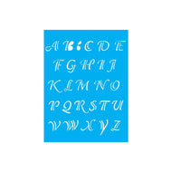 Stencil Opa 15x20cm - Alfabeto Clássico 1,85cm - 0299