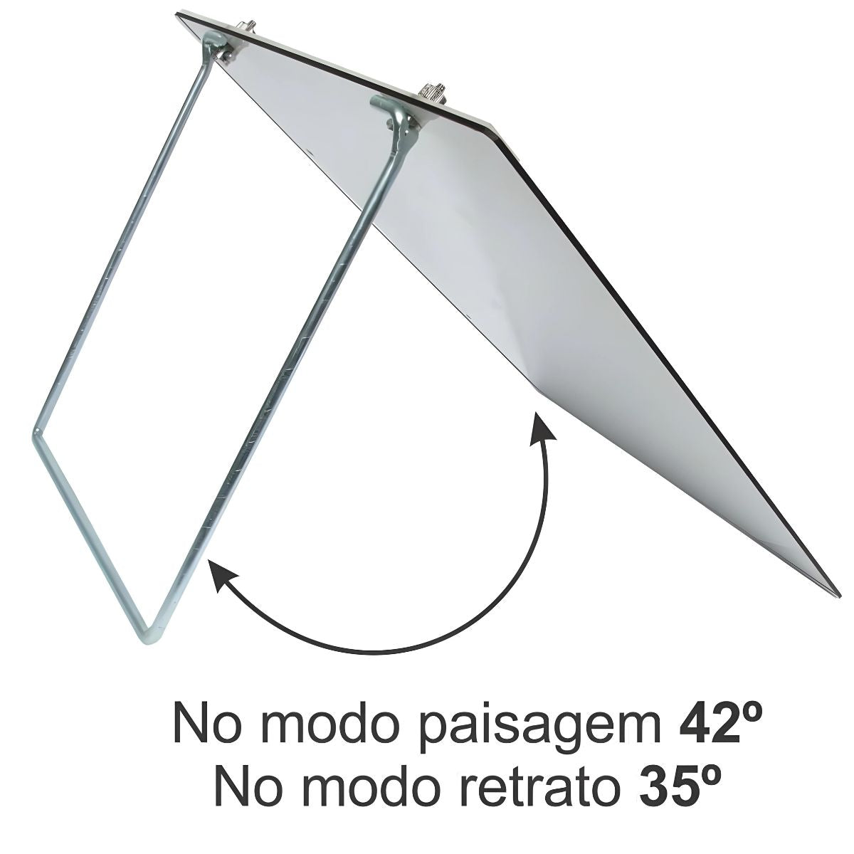 Prancheta Portátil Trident em Mdf Articulada Natural 6 Mm A3 45x34 Cm - Modelo 4819-a3n