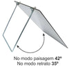 Prancheta Portátil Trident em Mdf Articulada Natural 6 Mm A3 45x34 Cm - Modelo 4819-a3n
