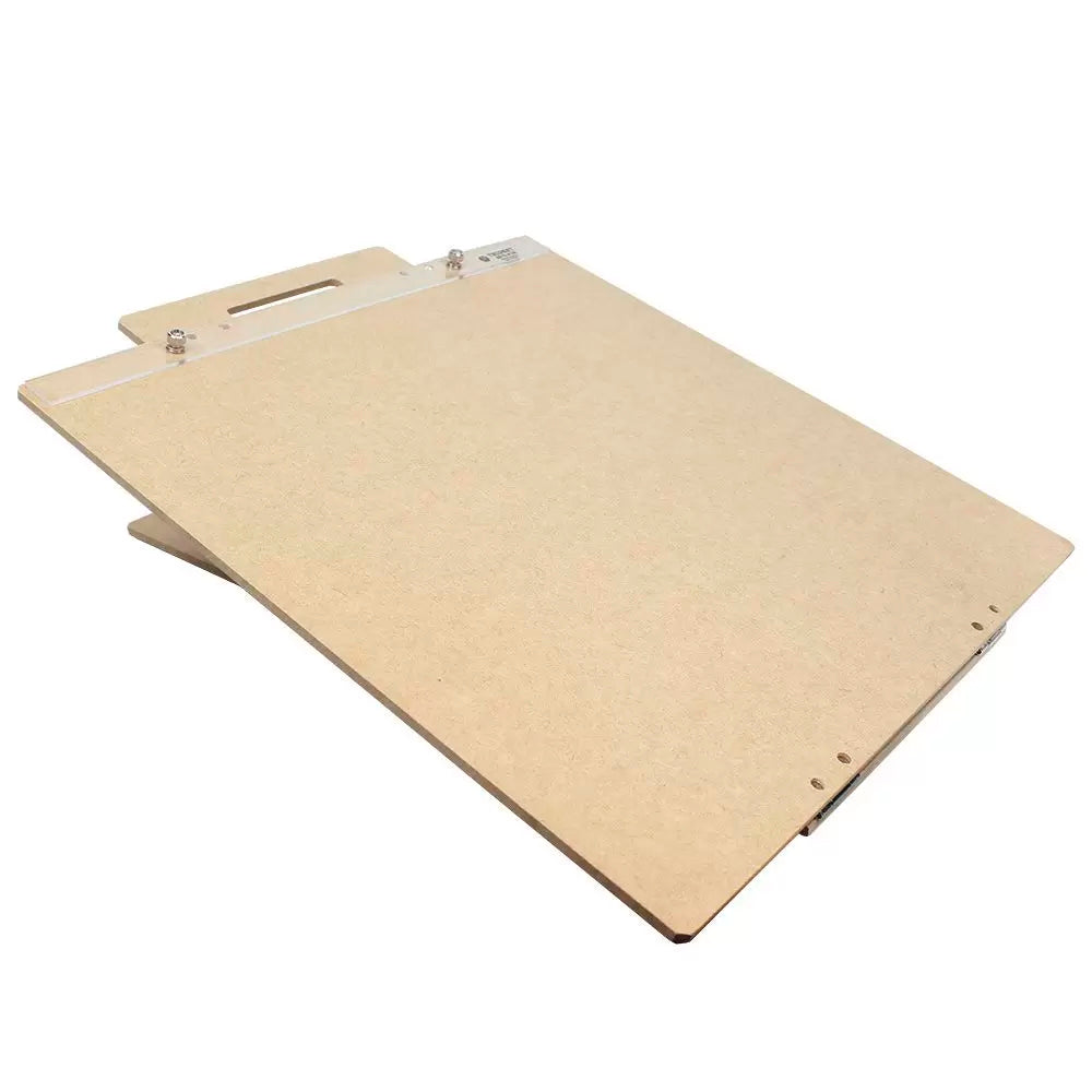 Prancheta Portátil Trident em Mdf Articulada Natural 6 Mm A3 45x34 Cm - Modelo 4819-a3n