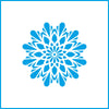 Stencil - Mandala Ii 10x10cm para Pintura Decorativa e Artesanato St-x-385 - Litoarte