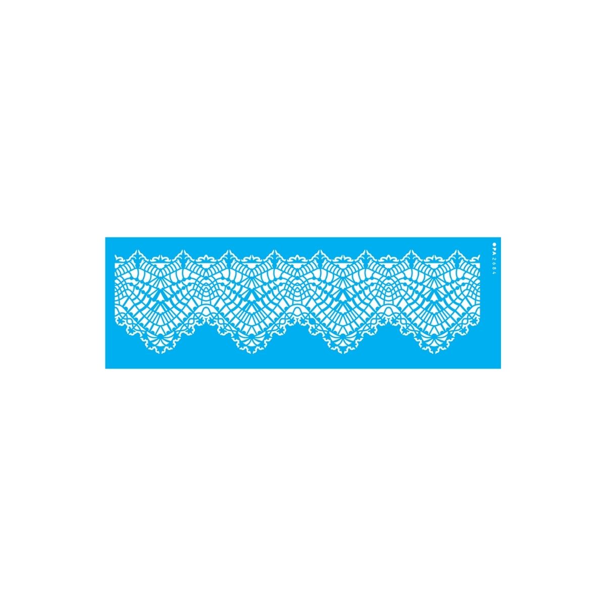 Stencil Opa 10x30cm - Renda I - 2684