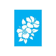 Stencil Opa 15x20cm - Flores Hibisco I - 0755