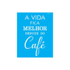 Stencil Opa 20x25cm - Frase a Vida Fica Melhor - 2713