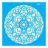 Stencil Opa 14x14cm - Mandala Flor Redonda - 2694