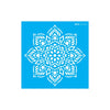 Stencil Opa 14x14cm - Mandala Flor Oito Pontas - 2693