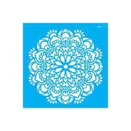 Stencil Opa 14x14cm - Mandala Flor Bauer - 2692