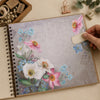 Papel Opadecor Flor Anêmonas 1 30,5x30,5cm 180g/m² para Scrapbook e Artesanato 2639 - Opa