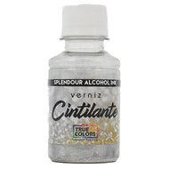 Verniz Cintilante Splendour Prata 100ml True Colors