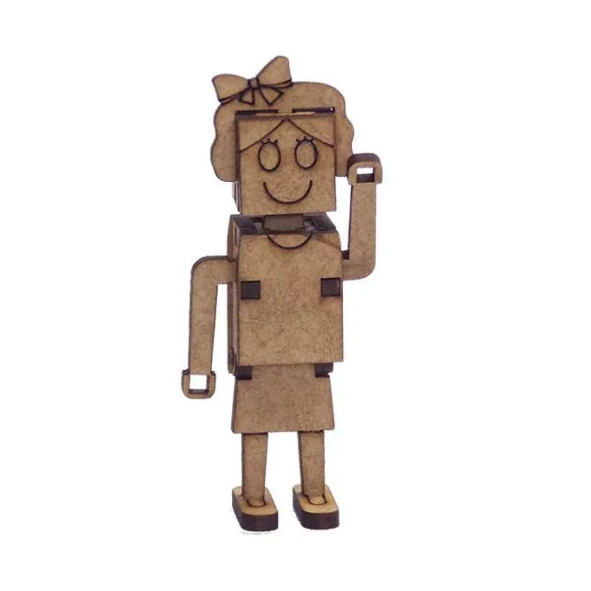 Miniatura Mdf Cru Personagem Bupa M1088 - Woodplan