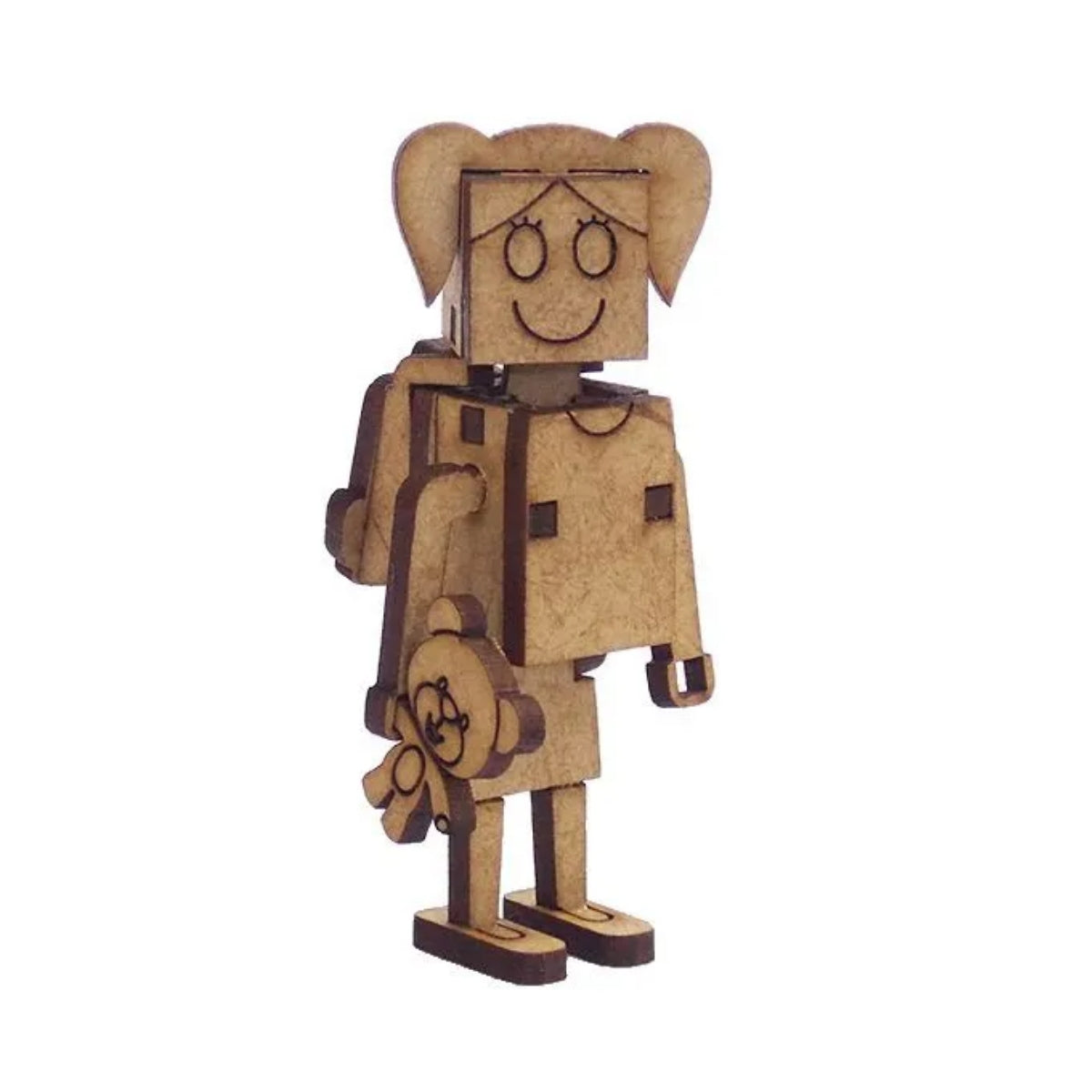 Miniatura Mdf Cru Personagem Bupa M1088 - Woodplan