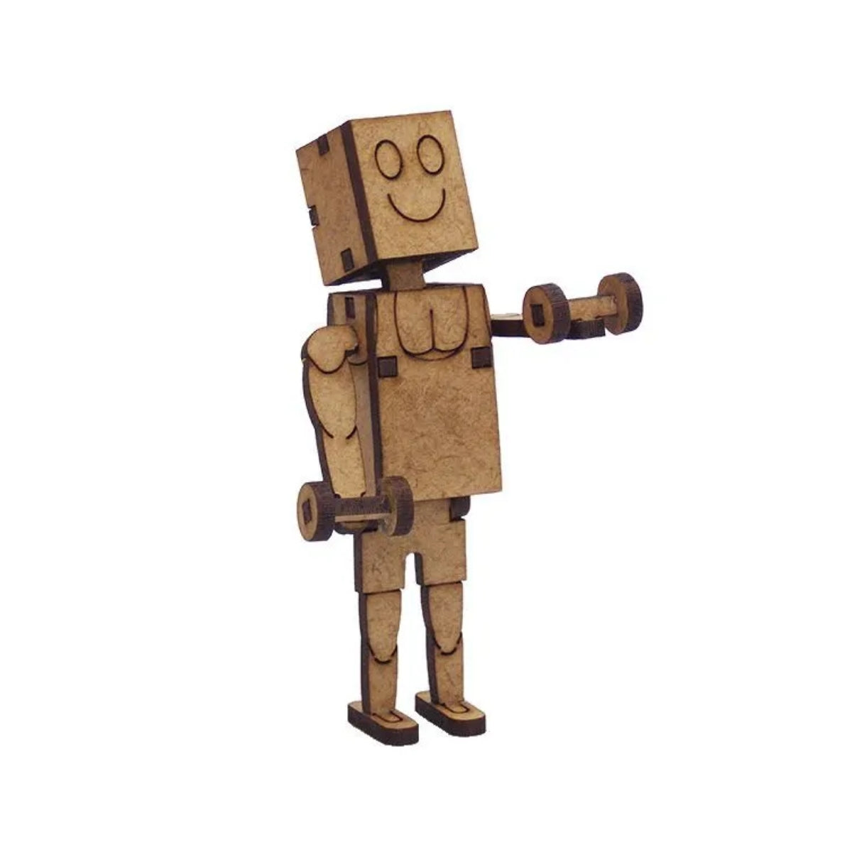 Miniatura Mdf Cru Personagem Maromba M1097 - Woodplan