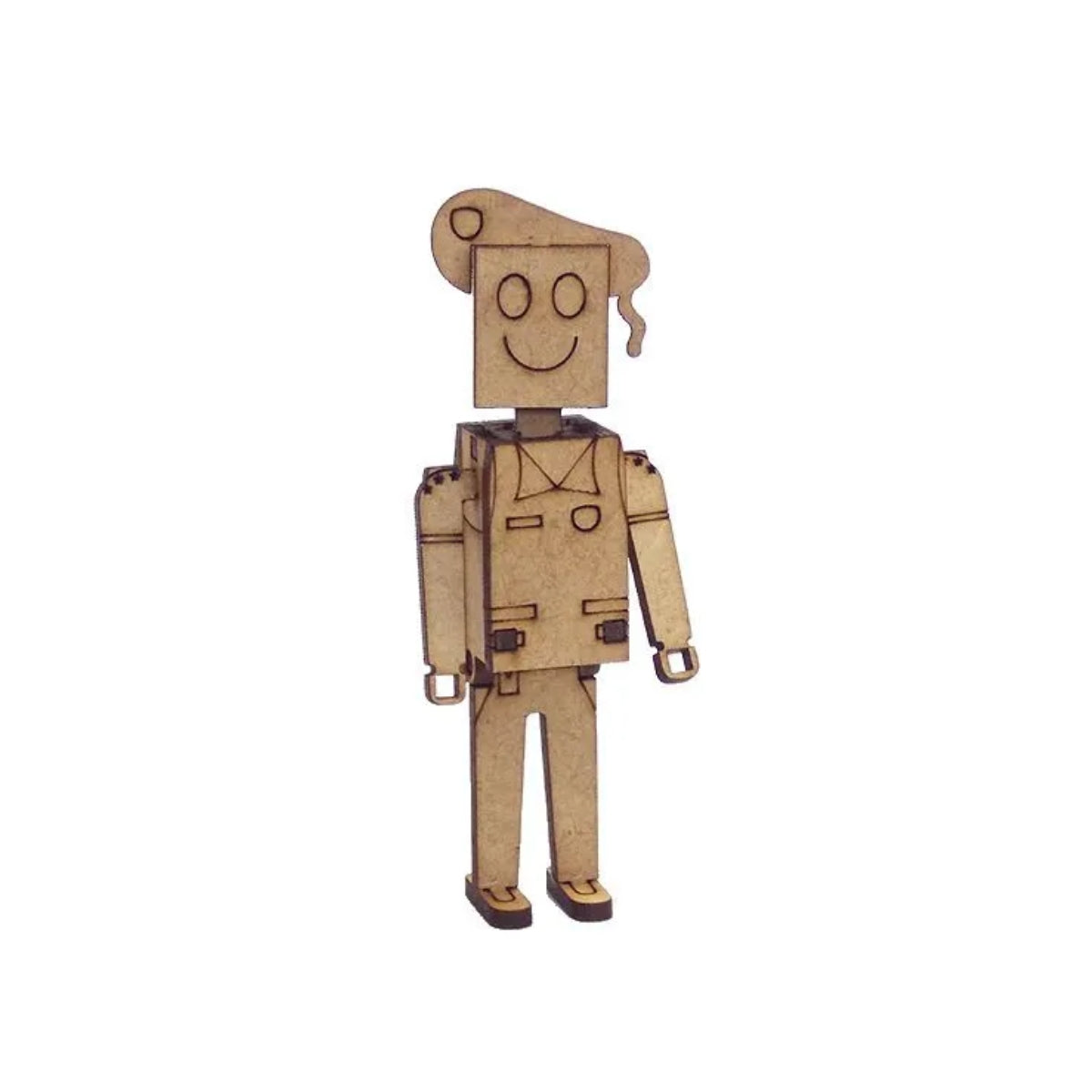 Miniatura Mdf Cru Personagem Stive M1098 - Woodplan